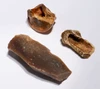 CRO MAGNON AURIGNACIAN UPPER PALEOLITHIC FLINT COMBINATION TOOL WITH BUTCHERED MEGAFAUNA FOSSIL BONES FROM FAMOUS LA GANE SITE IN FRANCE  *UP090