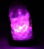 EXCEPTIONAL LARGE GEM AMETHYST CLUSTER CRYSTAL LAMP WITH LED LIGHT 17.5 LBS  / 8 KG  *L3