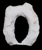 MAYAN PRE-COLUMBIAN FLAKED ECCENTRIC CLOSED RING YOKE EFFIGY  *PC712