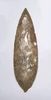 MAYAN PRE-COLUMBIAN PRESTIGE CLASS FLAKED CHERT BIFACIAL STABBING SPEARHEAD  *PC710