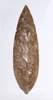 MAYAN PRE-COLUMBIAN PRESTIGE CLASS FLAKED CHERT BIFACIAL STABBING SPEARHEAD  *PC710
