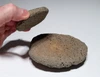 RARE TENERIAN NEOLITHIC MEDICINAL AND BODY PAINT GRINDING MILL AND RUBBING STONE FROM THE PEOPLE OF THE "GREEN SAHARA"  *CAP498