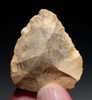 NEANDERTHAL FLINT MOUSTERIAN CONVERGENT SCRAPER FLAKE TOOL FROM DORDOGNE FRANCE  *M566