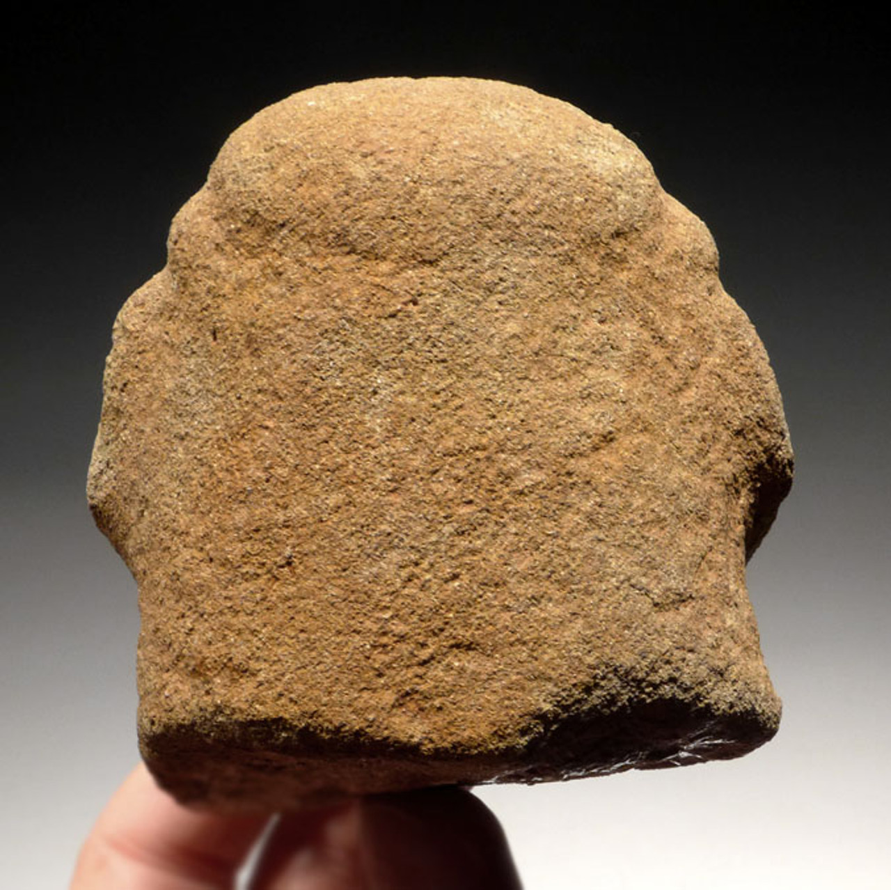 PC202 - PRE-COLUMBIAN STONE CARVED HEAD FROM CENTRAL AMERICA