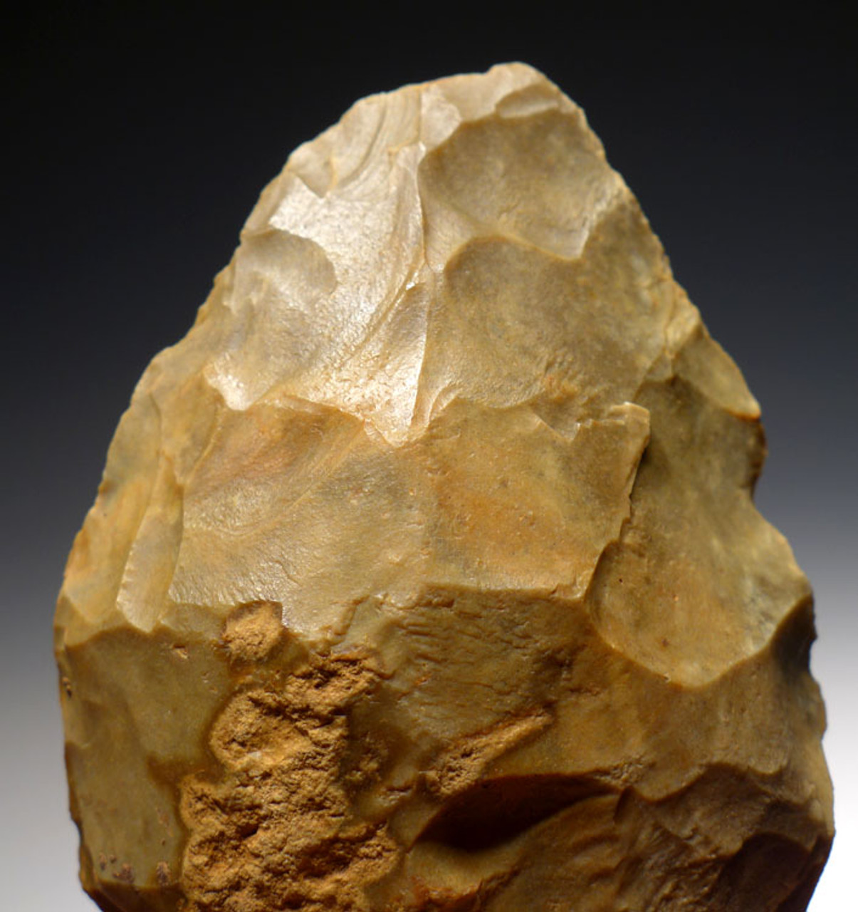 M319 - FINEST NEANDERTHAL FLINT MOUSTERIAN BIFACE HANDAXE FROM FRANCE