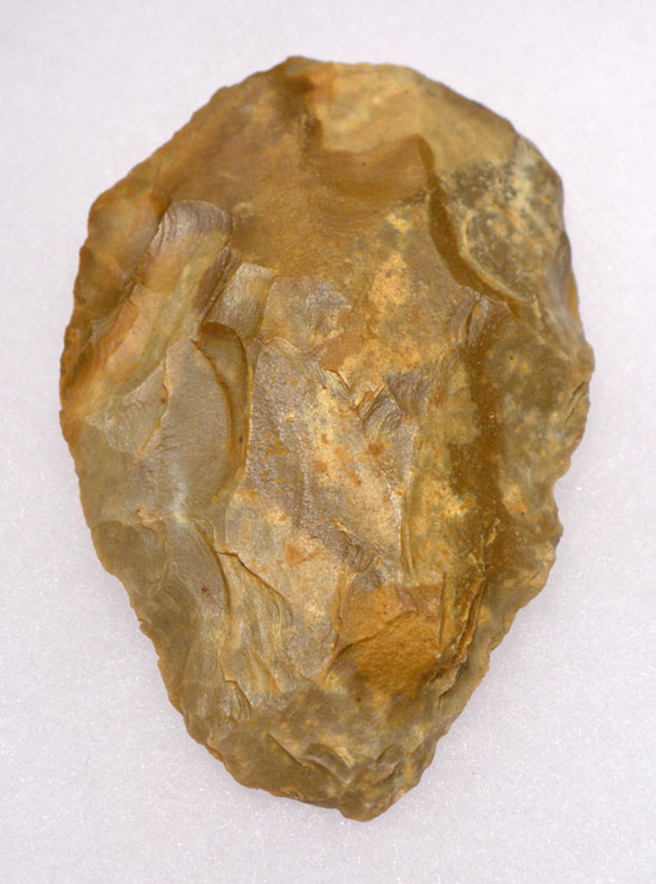 M319 - FINEST NEANDERTHAL FLINT MOUSTERIAN BIFACE HANDAXE FROM FRANCE