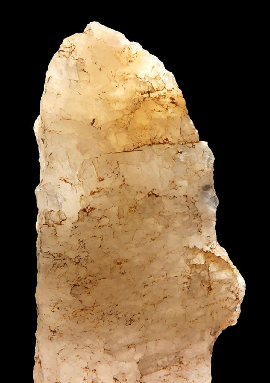 M399 - EXTREMELY RARE CRYSTAL QUARTZ NEANDERTHAL MOUSTERIAN PRESTIGE FLAKE KNIFE FROM FRANCE