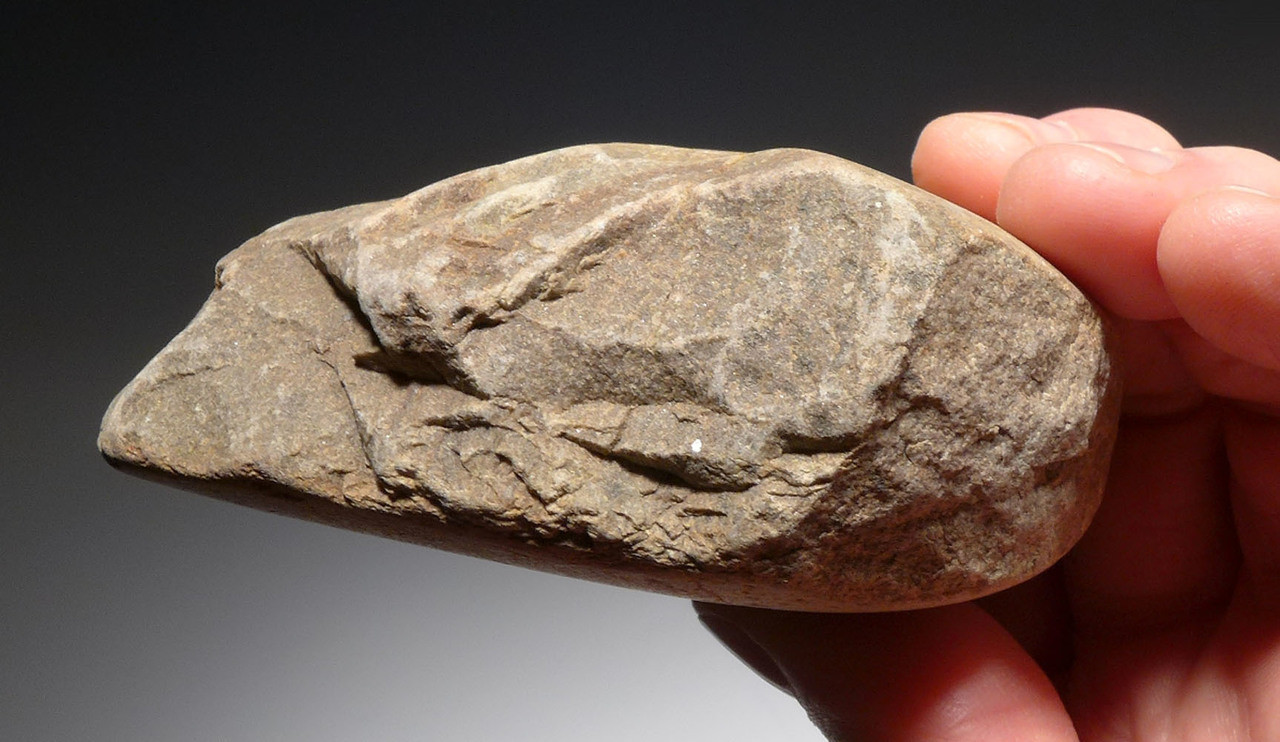 Sold at Auction: Enormous Paleolithic Portuguese Oldowan Stone Axe Tool