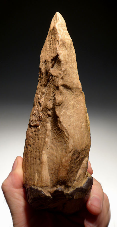 PALEOLITHIC STONE AGE PREHISTORIC PRESTIGE ARTIFACTS HAND AXE