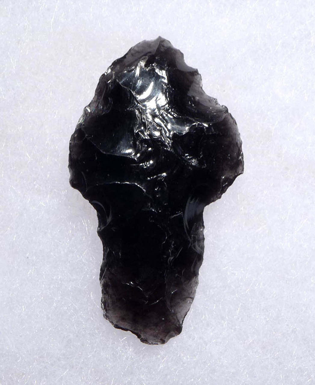 UNIQUE PRE-COLUMBIAN OBSIDIAN ATLATL SPEARHEAD FROM THE HEFLIN COLLECTION * PC259