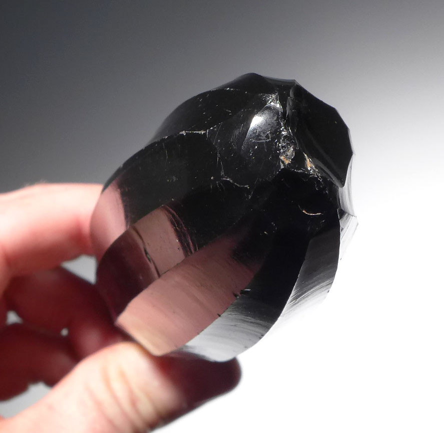 PRE-COLUMBIAN OBSIDIAN PRISMATIC BLADE CORE AZTEC