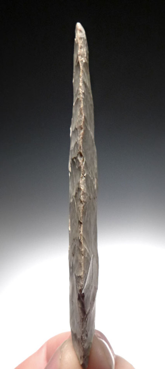 MUSEUM-CLASS PRE-COLUMBIAN MAYAN CHERT BIFACIAL SPEARHEAD *PC277