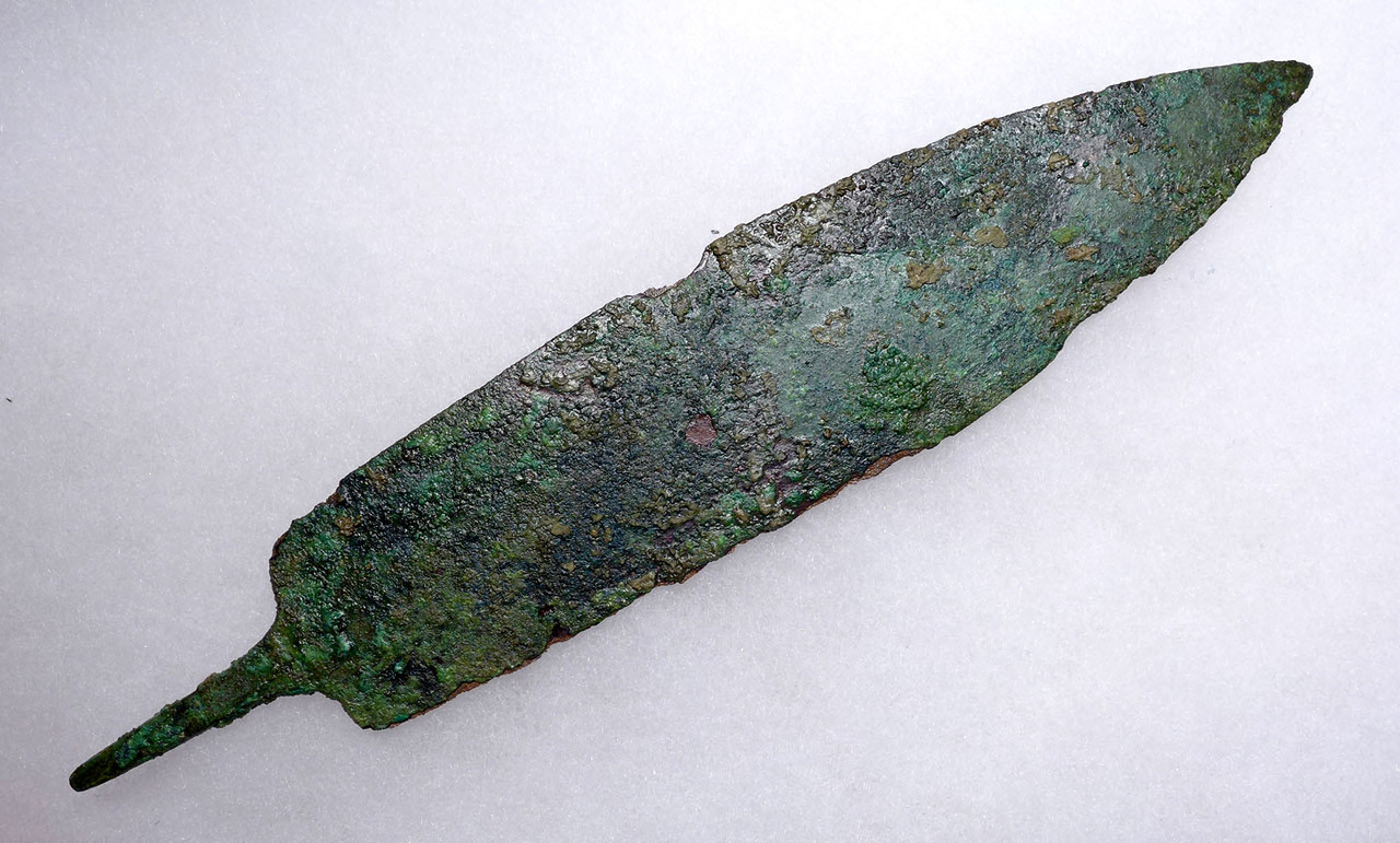 ANCIENT BRONZE TANGED LURISTAN KNIFE *LUR121