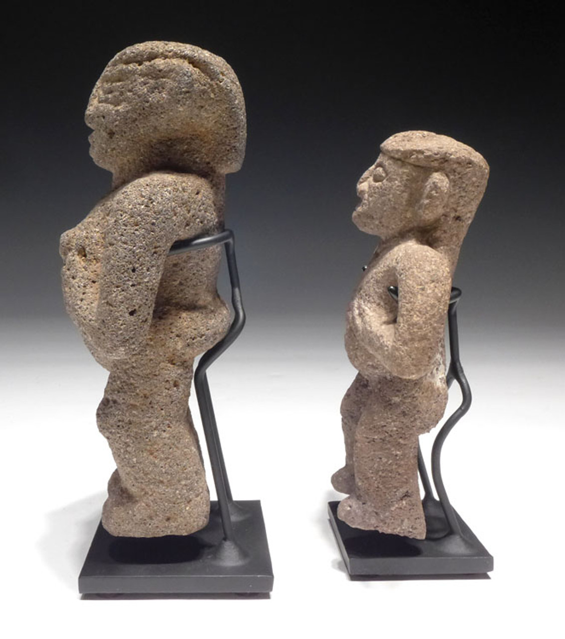 PRE-COLUMBIAN "LOVERS" STONE CARVED FIGURES FROM CENTRAL AMERICA *PCXX03