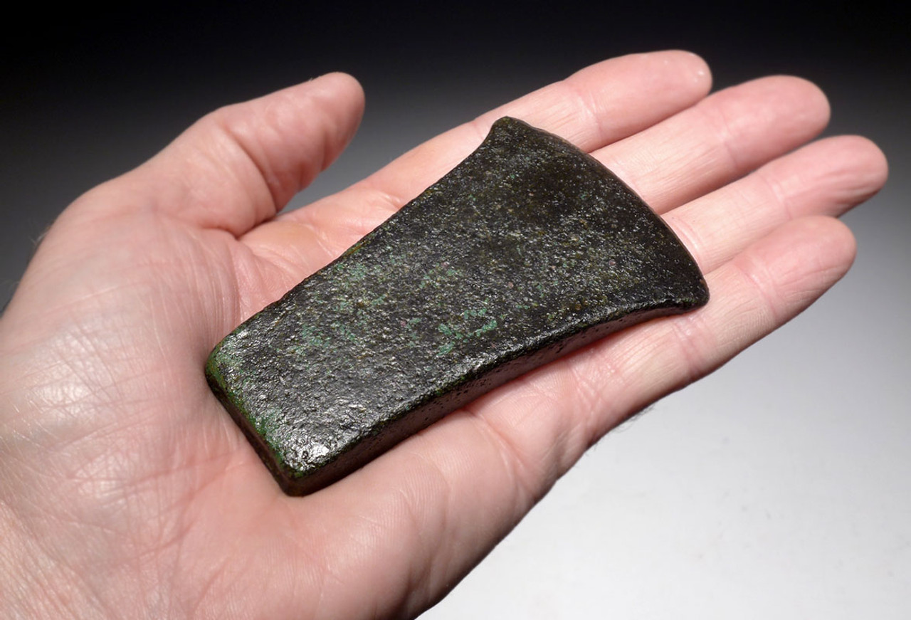 ANCIENT NEAR EASTERN BRONZE AXE BLADE OLDEST BRONZE AGE AXE TYPE  *LUR152