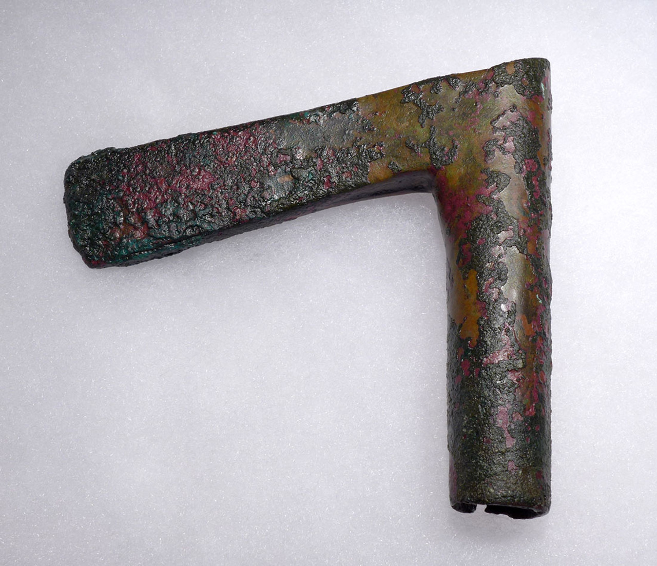 COLORFUL ARMOR-PIERCING LURISTAN BRONZE AXE FROM THE ANCIENT NEAR EAST  *LUR147