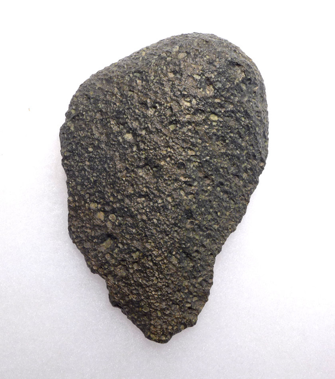 RARE AFRICAN LOWER PALEOLITHIC OLDOWAN PEBBLE CHOPPER AXE OF VESICULAR BASALT  *PB135