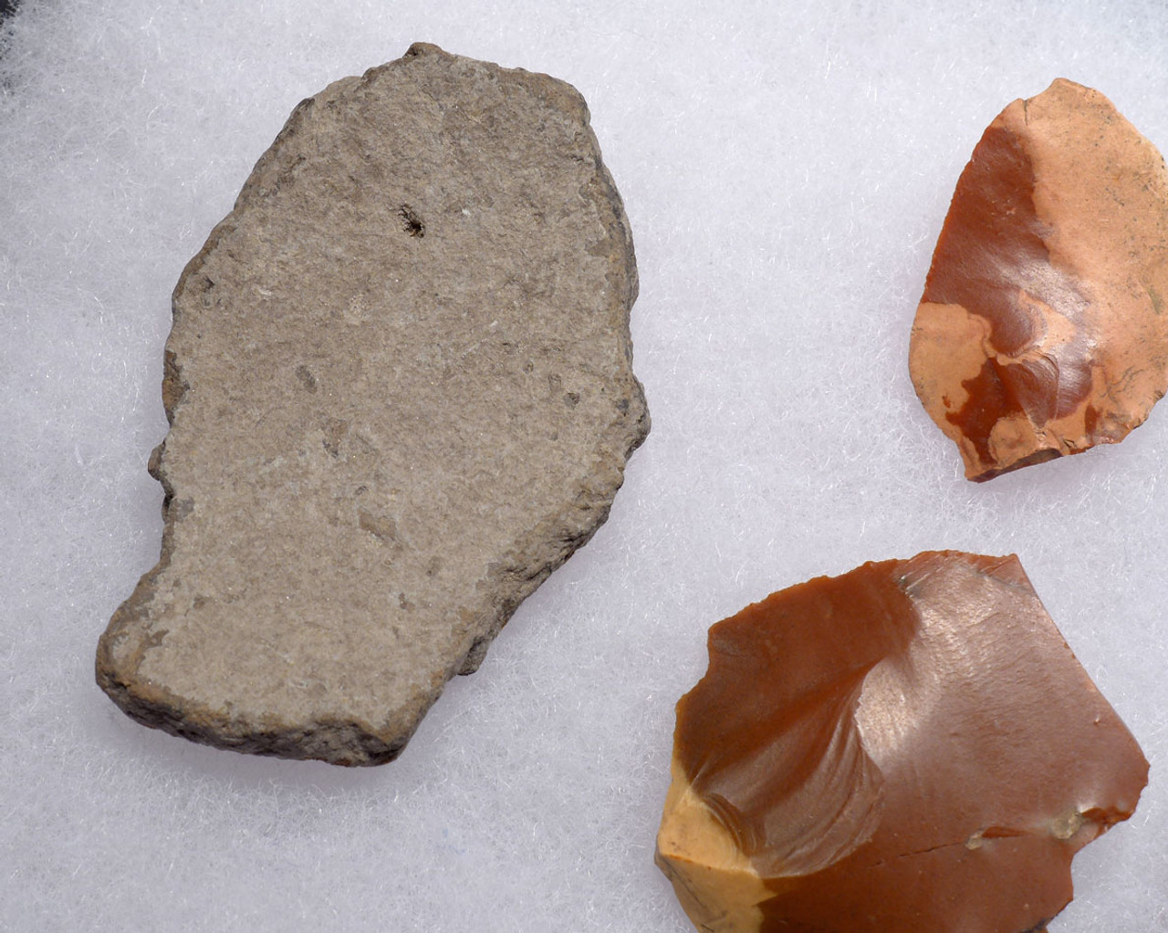 RARE HUNGARIAN NEOLITHIC FLAKE TOOL SET OF RED RADIOLARITE FROM EUROPE'S FIRST FARMERS  *N190