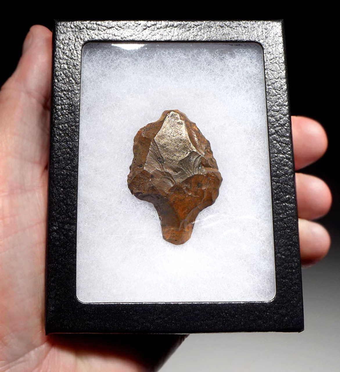 EARLIEST KNOWN TANGED ARROWHEAD - MIDDLE PALEOLITHIC ATERIAN POINT *AT098