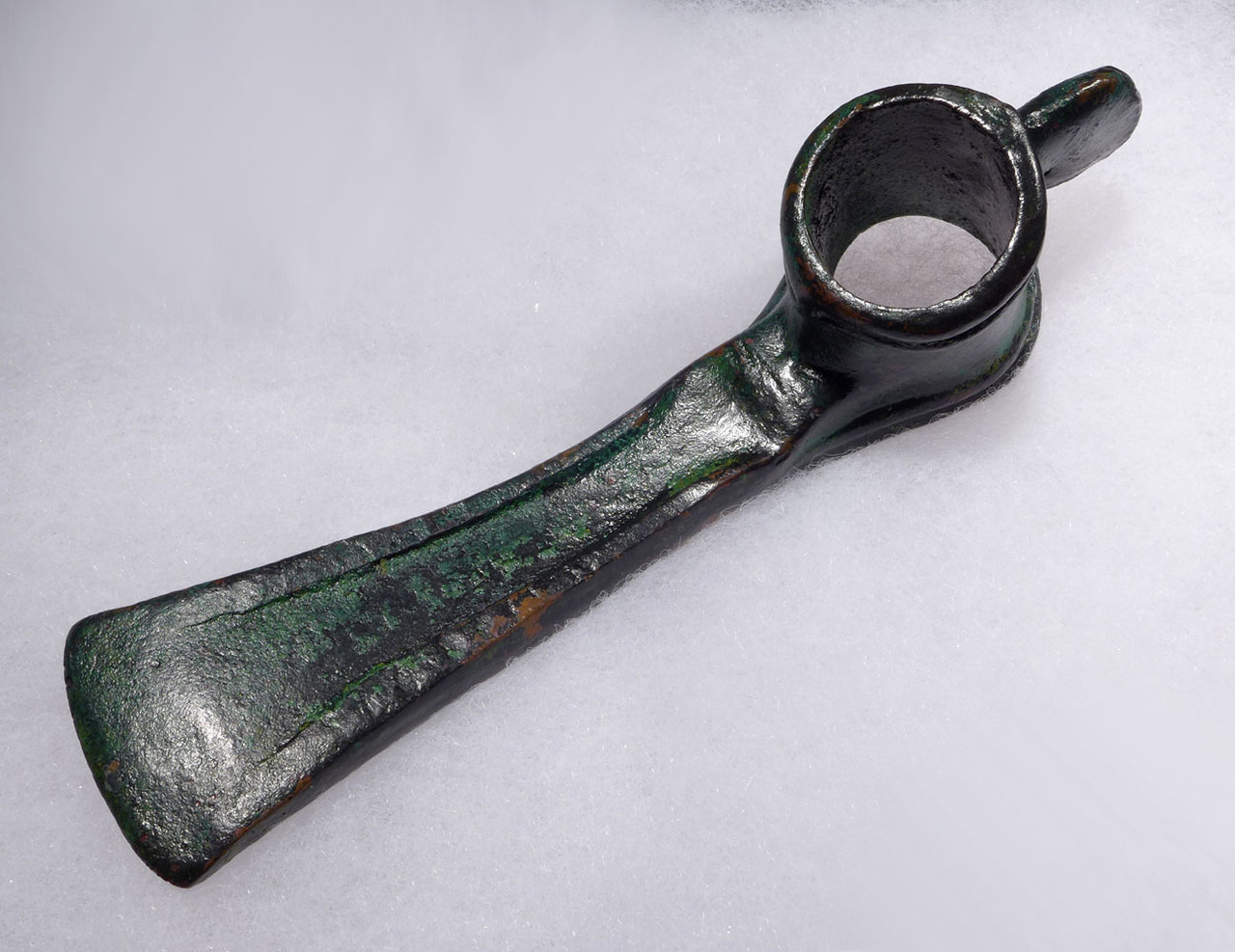 RARE DECORATED ANCIENT BRONZE ADZE AXE FROM LURISTAN  *LUR172