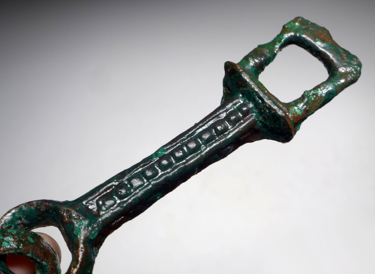 COMPLETE BRONZE HORSE SNAFFLE BIT FROM ANCIENT NEAR EAST LURISTAN  *LUR181