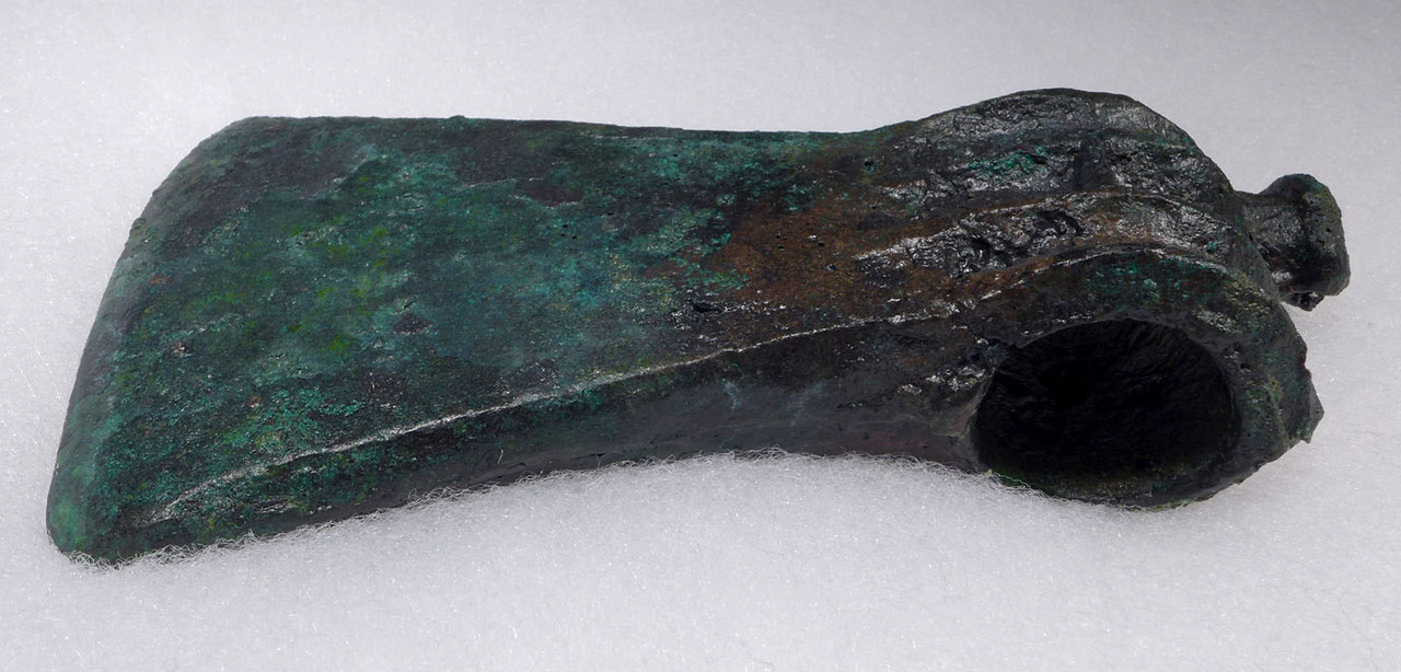 LURISTAN BRONZE ANCIENT HEAVY WAR AXE FROM THE NEAR EAST  *LUR455