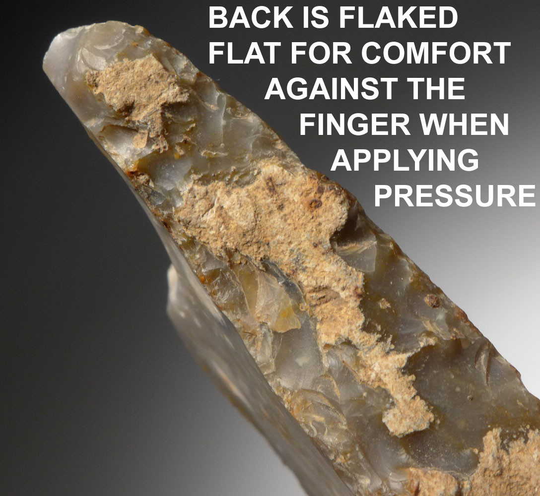 TWO SUPREME NEOLITHIC OMALIEN CULTURE FLINT TOOLS FROM BELGIUM  *N197