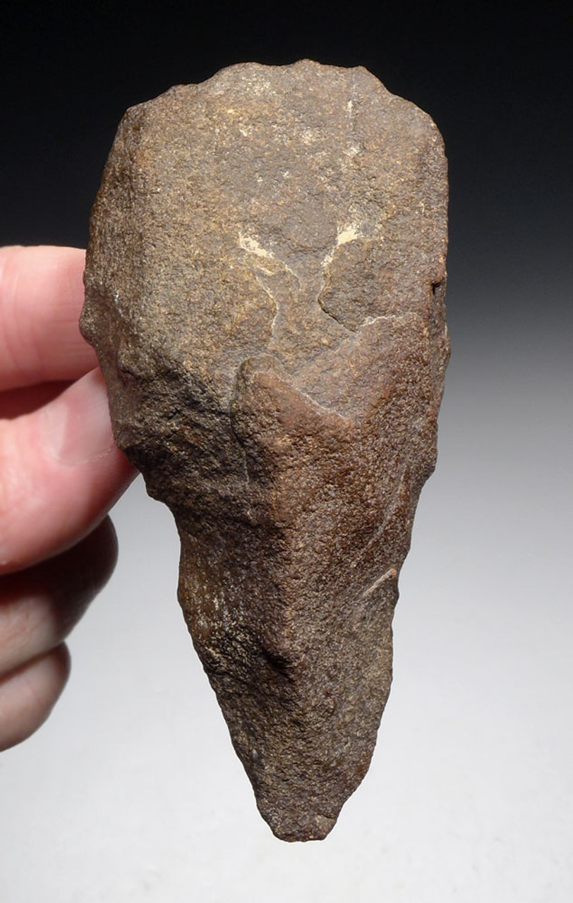 EXCELLENT MOUSTERIAN LANCEOLATE STONE AGE HANDAXE FROM NORTH AFRICA  *ACH425