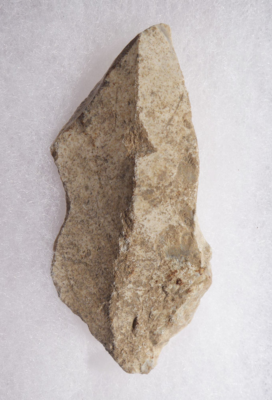 LARGE WORN CRO-MAGNON UPPER PALEOLITHIC AURIGNACIAN BURIN ART GRAVER TOOL FROM LA ROCHETTE SITE  *UP041