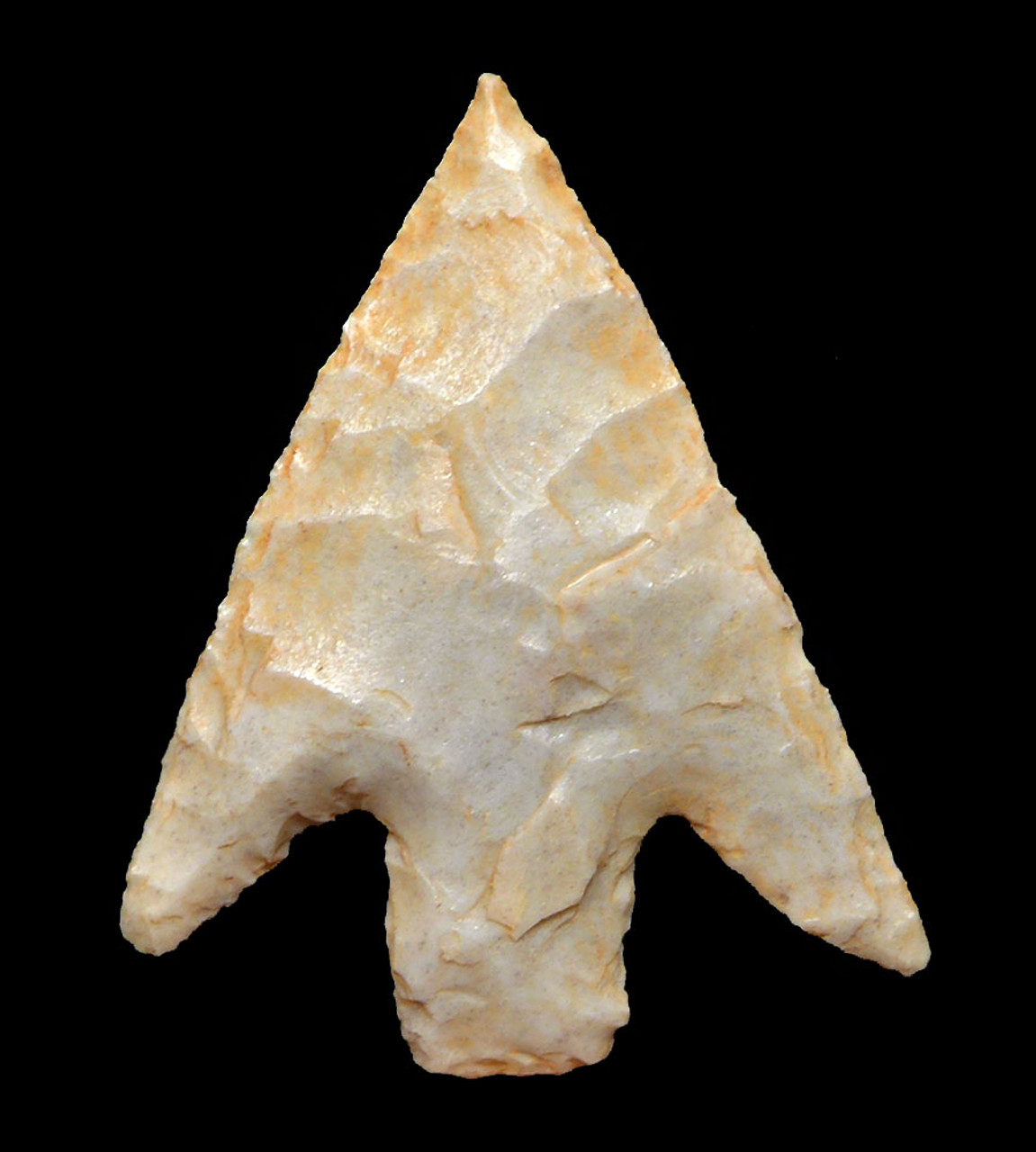 RARE FINEST CAPSIAN AFRICAN NEOLITHIC DELTA BARBED ARROWHEAD  *CAP285