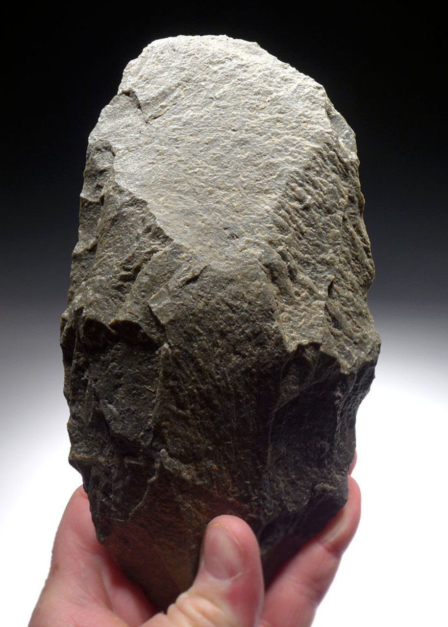 MASSIVE RHYOLITE ACHEULEAN CLEAVER HAND AXE FROM FROM EAST AFRICA   *ACH439