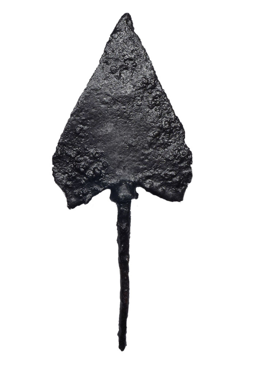 HUGE LINE ARCHER BYZANTINE ROMAN IRON ARROWHEAD FOR ANTI-CAVALRY  *R294