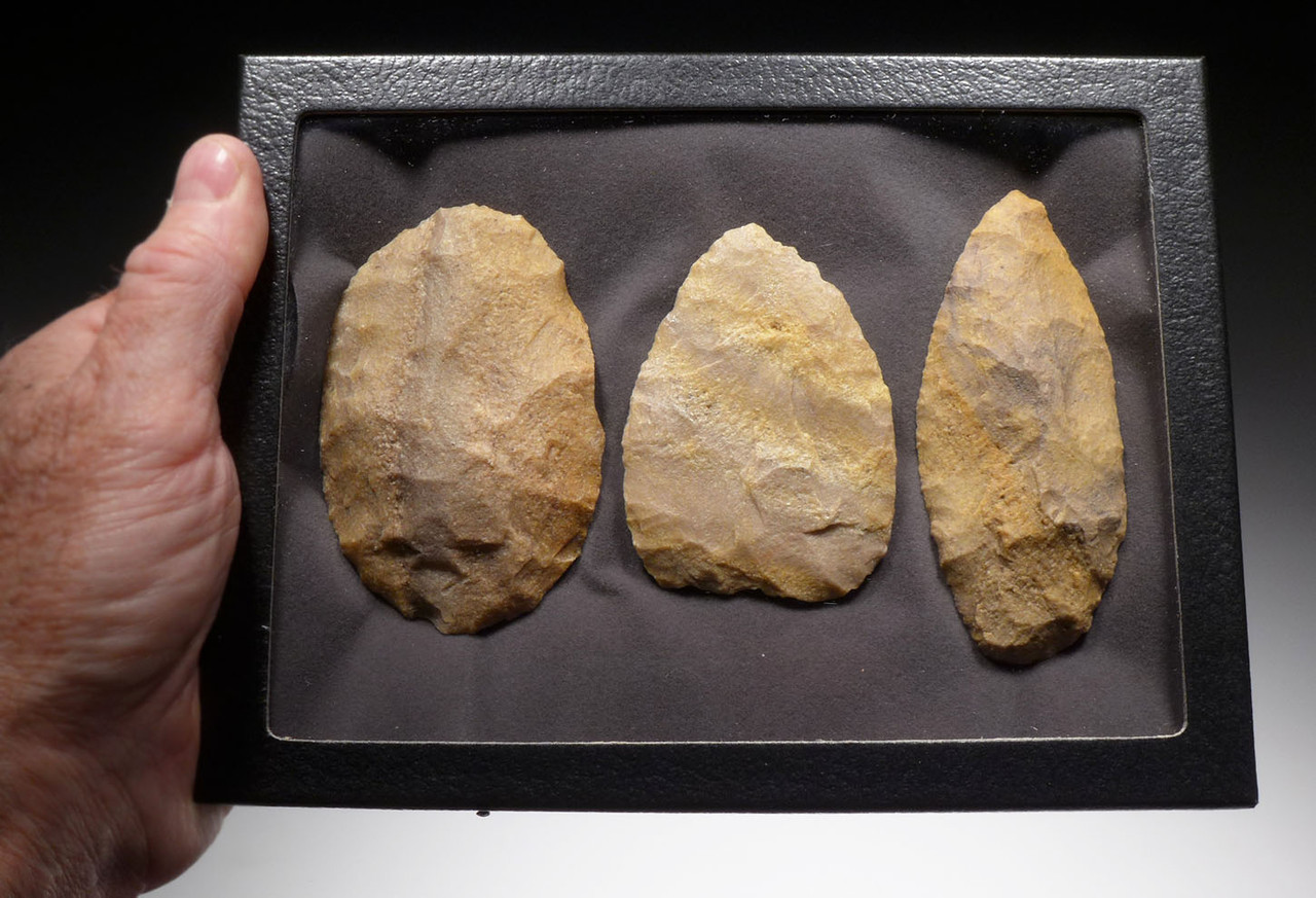 ASSOCIATED CACHE OF LARGE PRESTIGE FLAKE TOOLS FROM THE TENERIAN