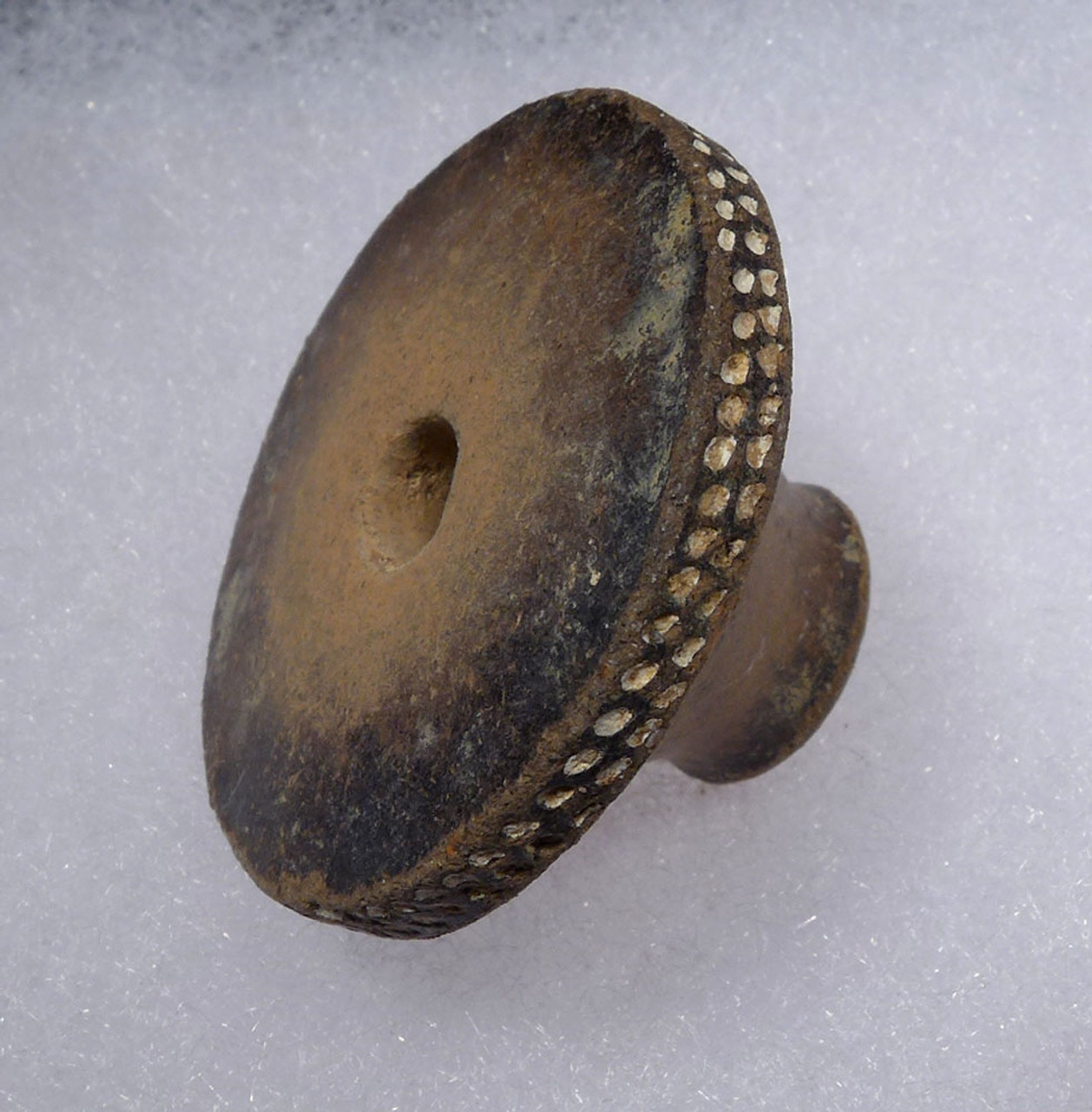 FIVE PRE-COLUMBIAN QUIMBAYA ANCIENT TEXTILE SPINDLE WHORLS FROM SOUTH AMERICA  *PC358