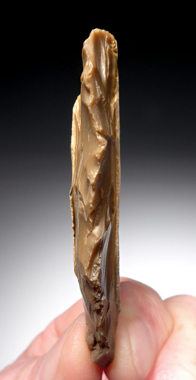 MIDDLE PALEOLITHIC ATERIAN BIFACIAL FLINT KNIFE FROM STONE AGE AFRICA   *AT118