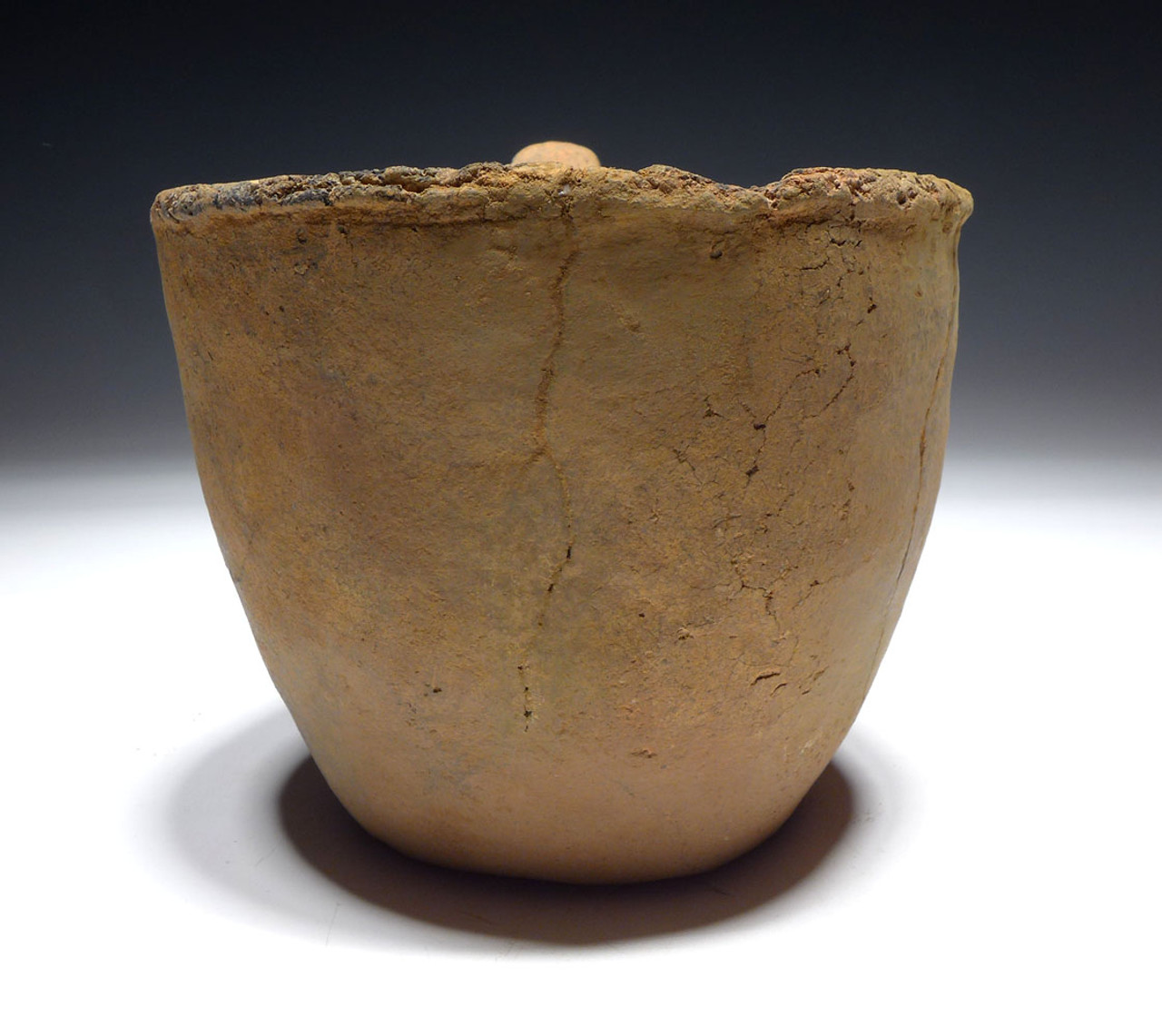 LARGE EUROPEAN BRONZE AGE CERAMIC CUP FROM THE URNFIELD LUSATIAN CULTURE *URN39