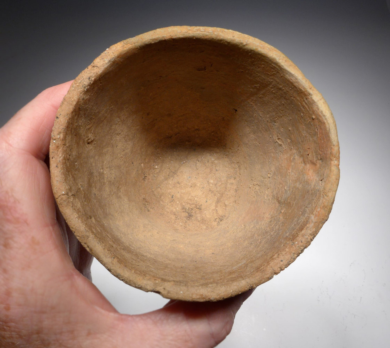 ANCIENT CERAMIC POT WITH DISH LID FROM THE BRONZE AGE LUSATIAN URNFIELD CULTURE  *URN40