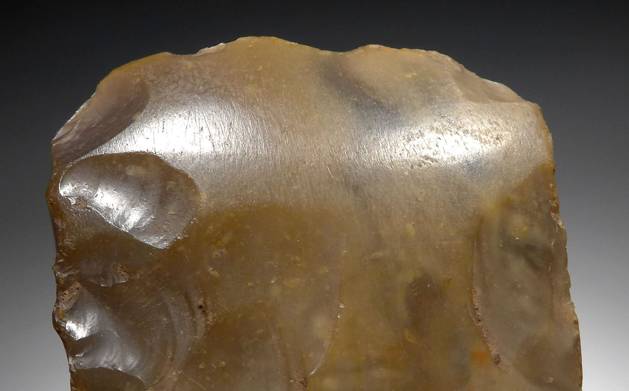 COLORFUL FLINT DANISH NEOLITHIC AXE FROM FUNEN DENMARK *N213