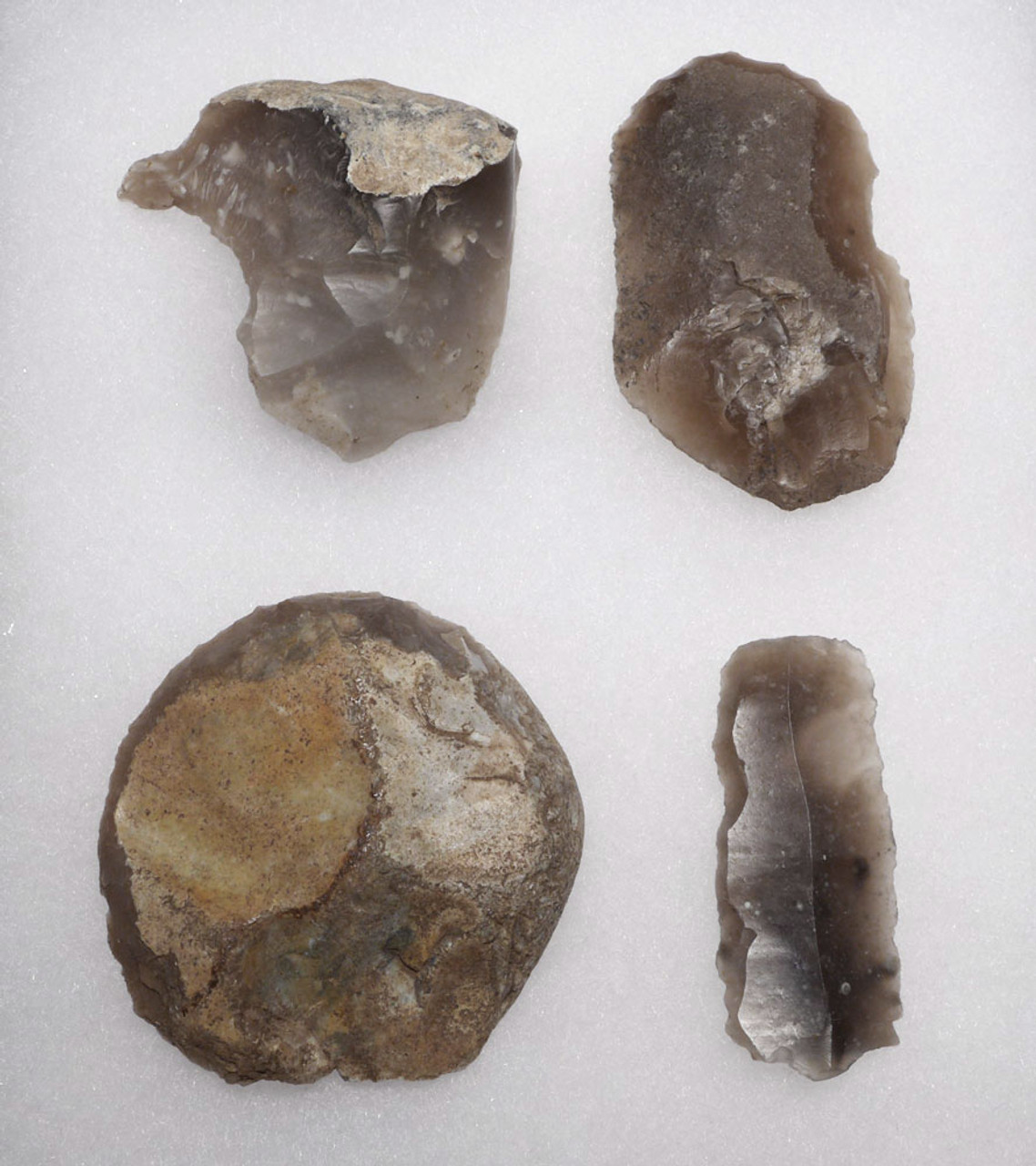 FOUR FINEST NEOLITHIC OMALIEN CULTURE FLINT TOOLS FROM BELGIUM  *N232
