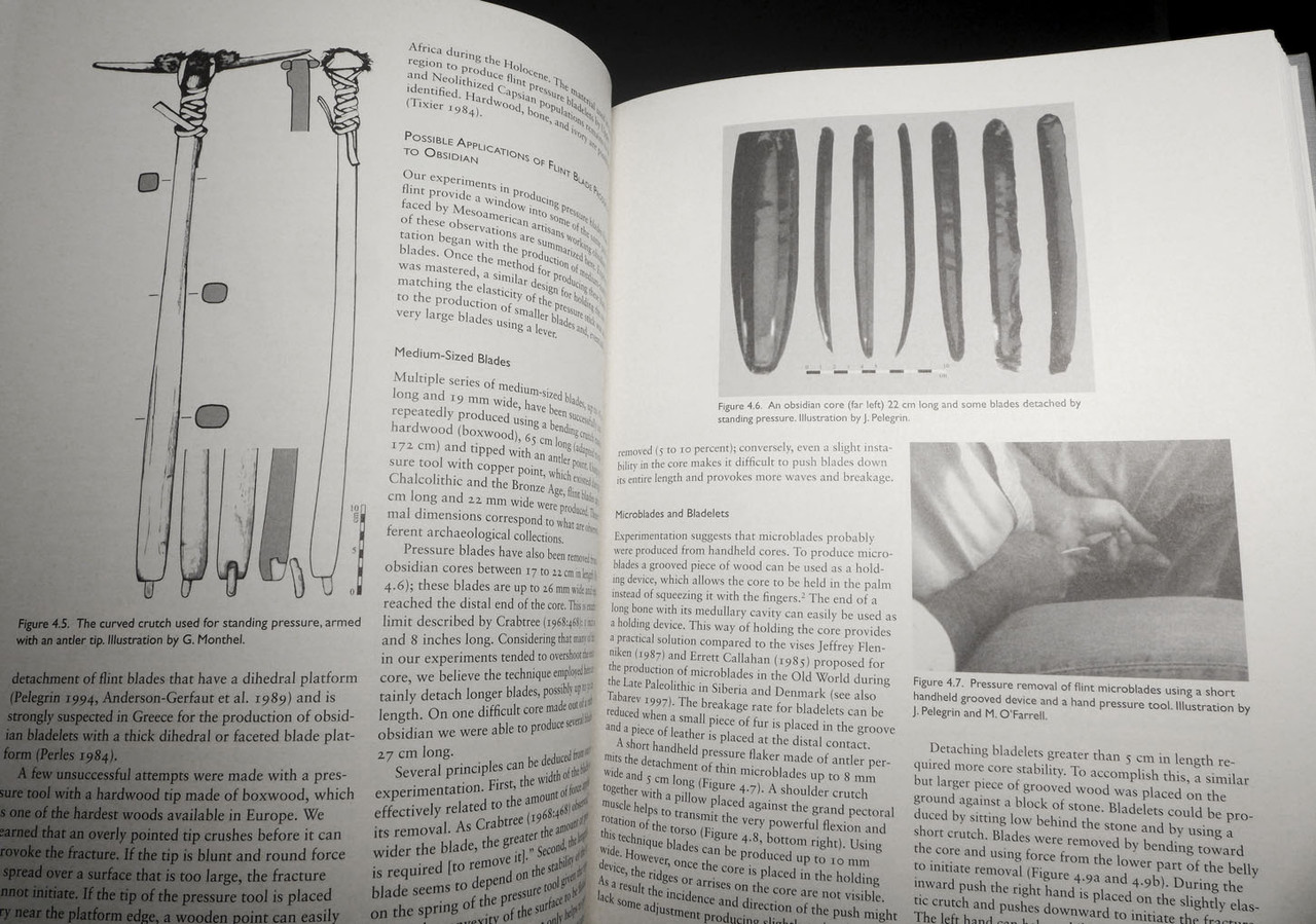 MESOAMERICAN LITHIC TECHNOLOGY BOOK  *BK26