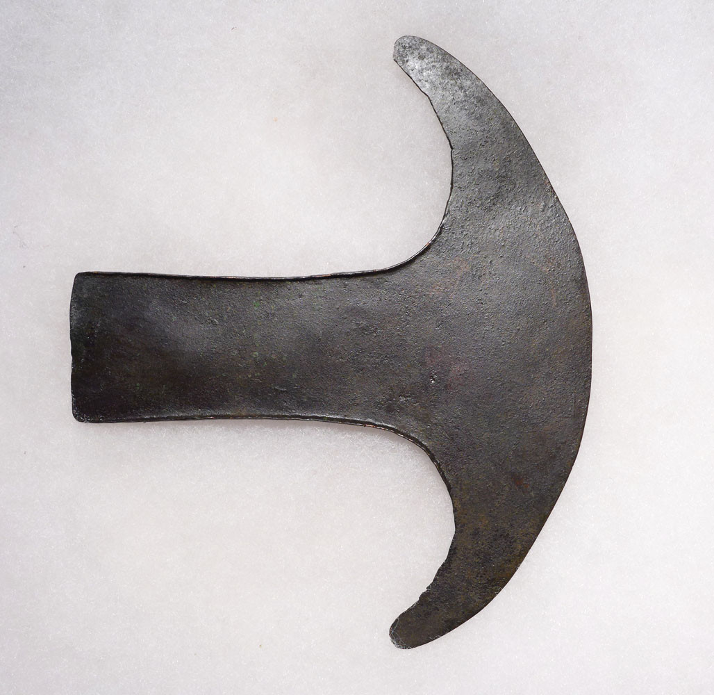 SUPERB PRE-COLUMBIAN AZTEC COPPER HOE AXE MONEY *PC436 - TIME