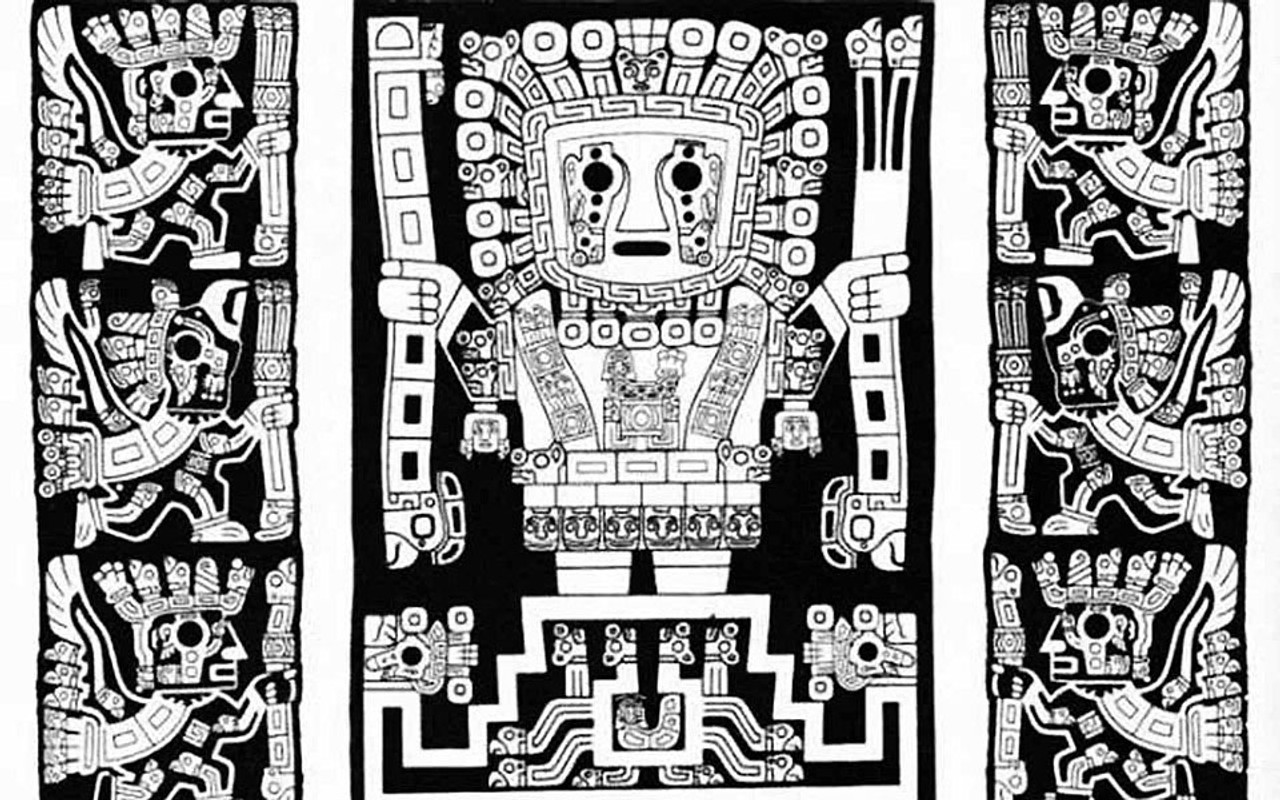 EXTREMELY RARE SILVER PRE-COLUMBIAN INCA VIRACOCHA GREAT CREATOR DEITY WIRACOCHA MASK APPLIQUE FROM AN ANCIENT ROYAL  *PC455