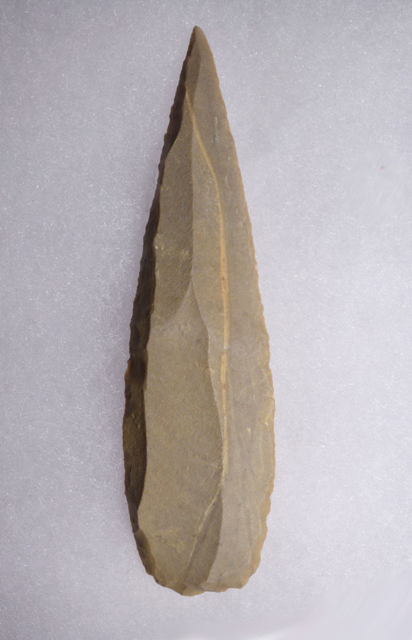 LARGE UNIFACIAL WEST AFRICAN NEOLITHIC CHERT SPEARHEAD  *CAP407