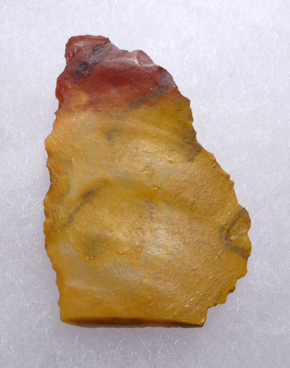 BEAUTIFULLY COLORED JASPER NEANDERTHAL MOUSTERIAN PSEUDO-LEVALLOIS POINT SPEARHEAD FROM FONTMAURE FRANCE  *M481