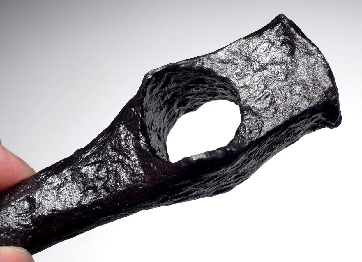 LARGE ANCIENT ARMOR-PIERCING FIGHTING AXE OF THE VARANGIAN GUARD