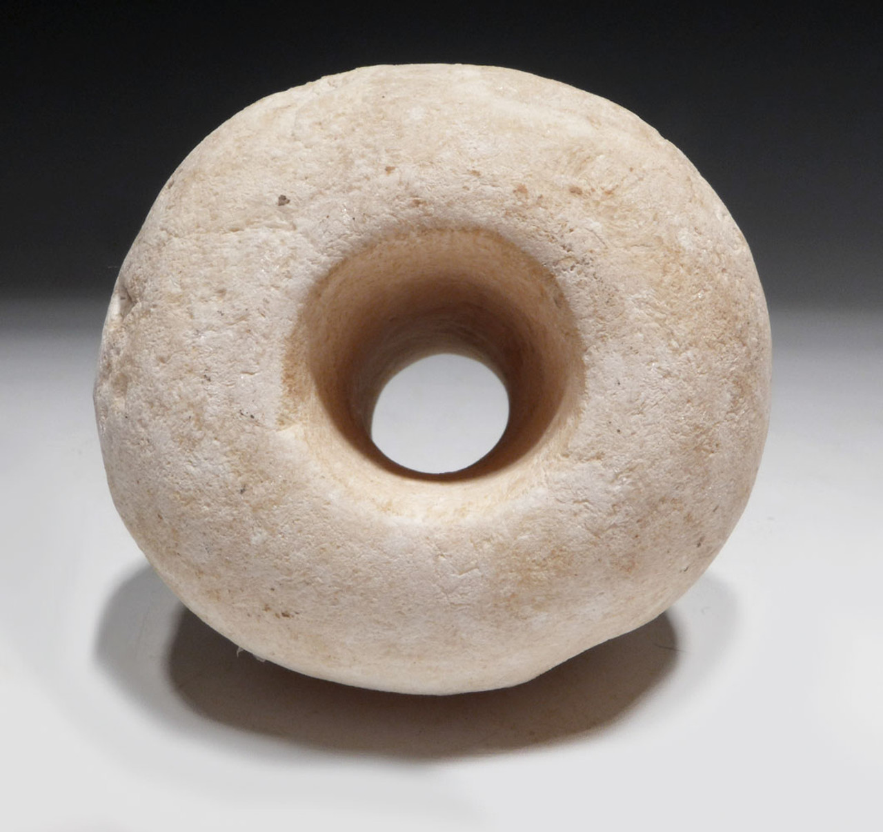 PRE-DYNASTIC EGYPTIAN PIRIFORM STONE WAR MACE FROM THE NAQADA PERIOD  *LUR344