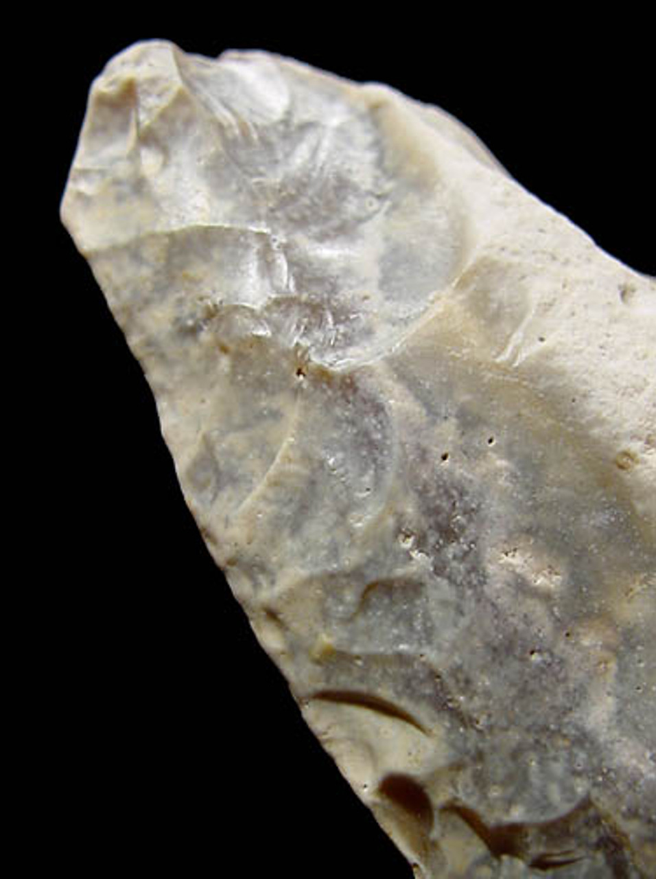 BEAUTIFUL WHITE FLINT FLAKE TOOLS FROM THE AFRICAN CAPSIAN NEOLITHIC *ORCAP-017