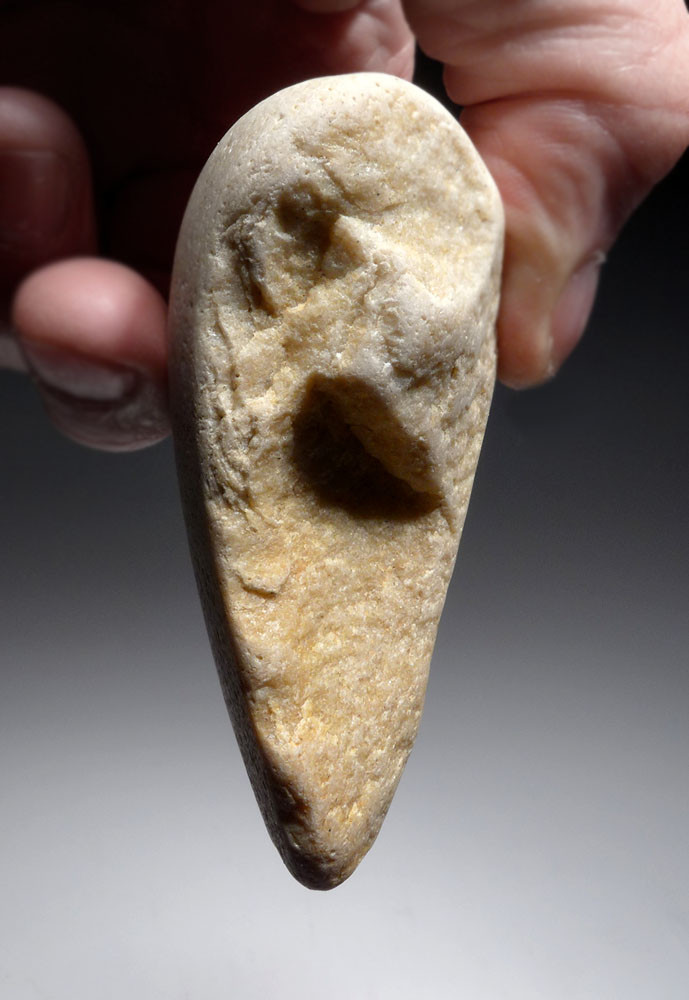 EARLY ACHEULEAN PROTO-HAND AXE FROM PORTUGAL MADE BY HOMO