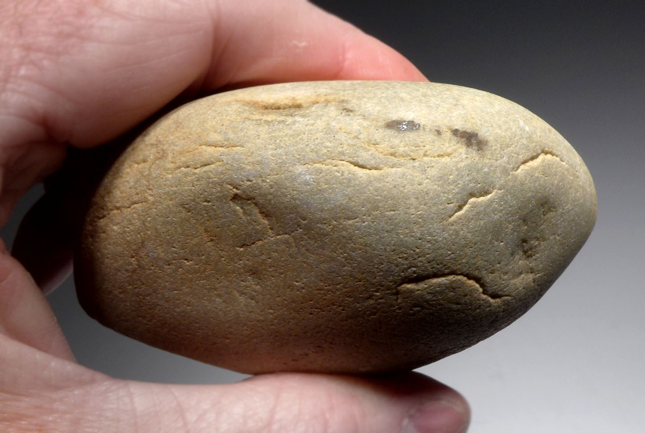 SUPERB HOMO HEIDELBERGENSIS TRANSITIONAL PROTO-HAND AXE OLDOWAN