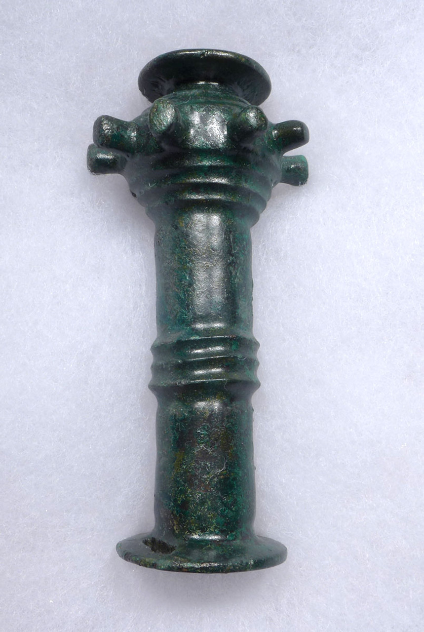 ANCIENT BRONZE SPIKED WAR MACE FROM THE SAKA INDO SCYTHIAN CULTURE  *LUR350
